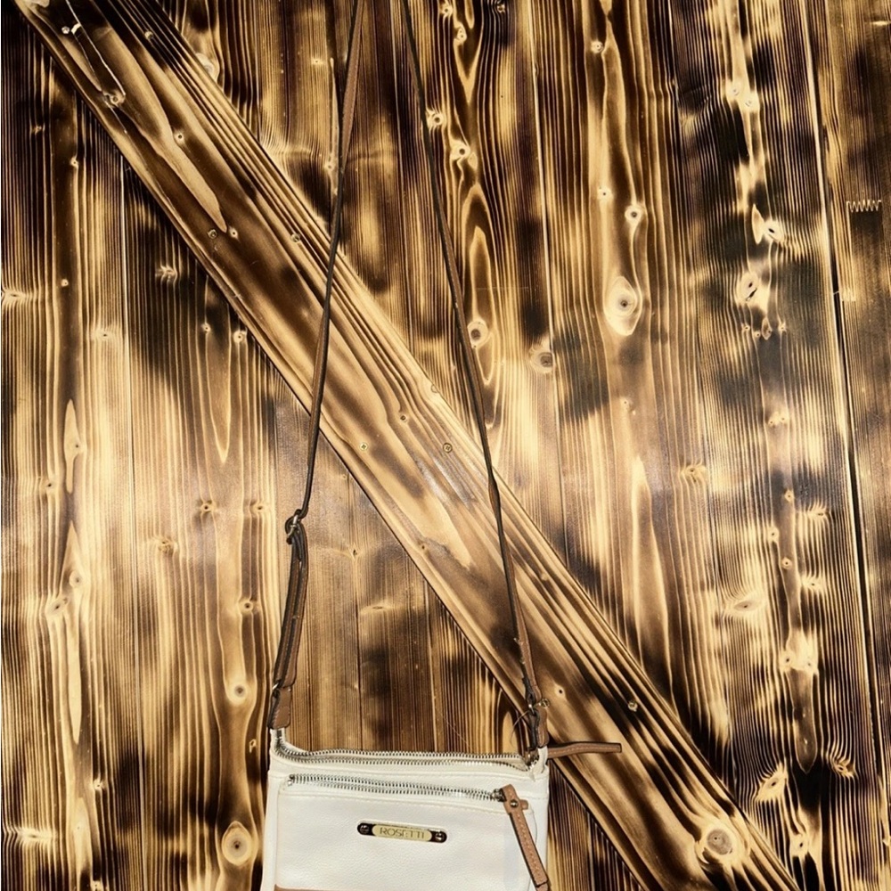 Elegant Cream Crossbody Bag